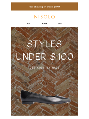 Nisolo - Shop styles under $100