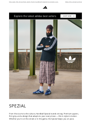 Adidas USA - From the court to the street: adidas Handball Spezial