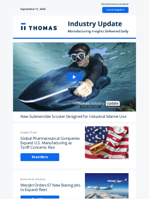 Thomas - New Submersible Scooter Designed for Industrial Marine Use