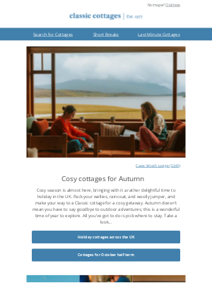 Classic Cottages - Cosy cottages for Autumn 🍂