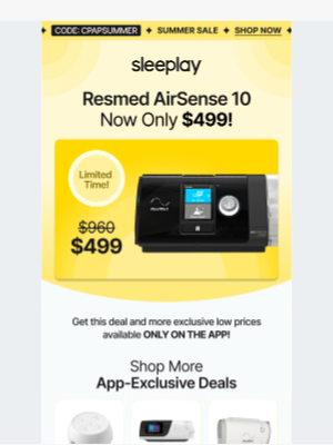Sleeplay - AirSense 10 Only $499!