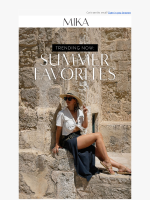Mika Yoga Wear - Trending Now: Summer Favorites