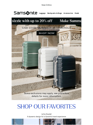 Hartmann - Summer is heating up with 20% off sitewide!