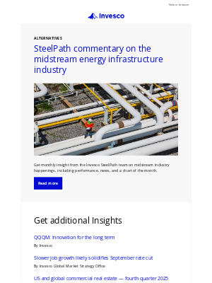 Invesco Ltd. - Invesco Insights: SteelPath commentary on the midstream energy infrastructure industry