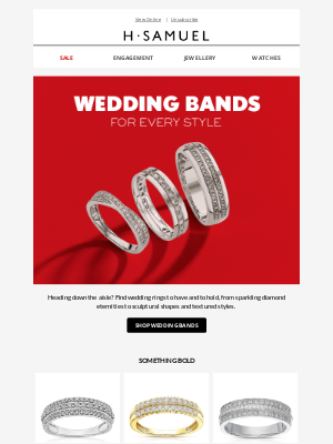 H.Samuel(United Kingdom) - Wedding rings with the vow factor