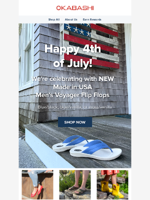 Okabashi Brands - Happy Fourth! 🇺🇸