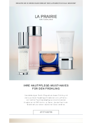LA Prairie (Germany) - Ihre Skincare Heroes im Frühling