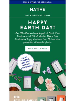 Native - Go plastic free! 💚