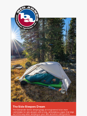 Big Agnes - Where are our side-sleepers at? 🔍