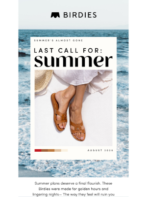 Birdies - Summer isn't over yet, let's make it count! ☀️