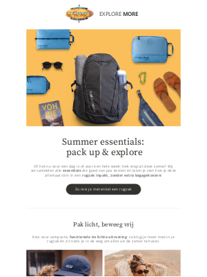 A.S.Adventure (Netherlands) - Je summer essentials staan klaar, inpakken maar!