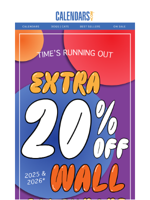 Calendars - 20% off ✨WALLS✨