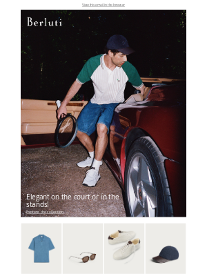 Berluti - Tennis: a very Berluti sport