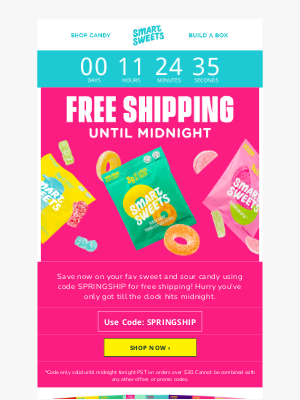 Smart Sweets (CA) - Someone Say Free Shipping?! 🍭