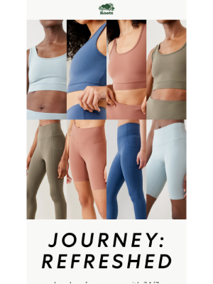 Roots (CA) - 24/7 Lifestyle Leggings, Crops & Shorts