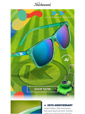 Knockaround - 🎉 NEW 20th Anniversary Limited Edition Sunglasses!