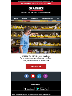 Grainger - Shop Bins, Bulk Containers and More