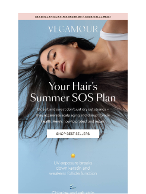VEGAMOUR - Your hair’s summer recovery plan