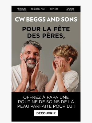 CW Beggs and Sons - Guide-cadeaux pour la fête des Pères!