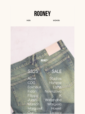 Rooney Shop - SS25 MUST-HAVES: UP TO 40% OFF