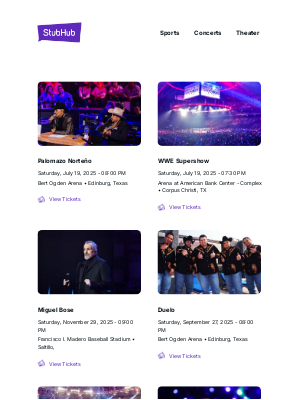 Teespring - Your event lineup: Palomazo Norteño