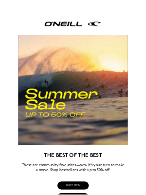 Get the Best of Summer Sale