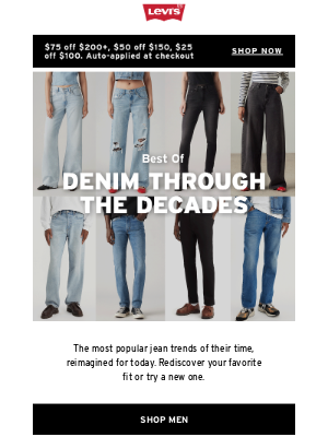 Levi's - Jeans that defined a generation