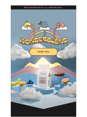 Temple Coffee Roasters - WONDERBLEND is Back!