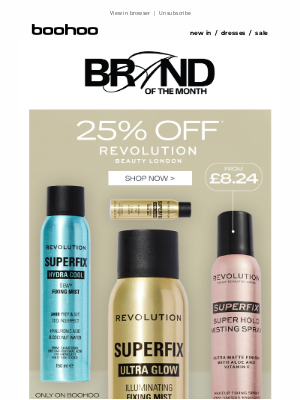 boohoo (United Kingdom) - TikTok's fave setting spray 👉