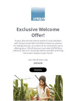 Uniquecorals - Unlock your special offer today!