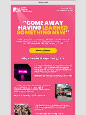 Marketing Week - Why brands return year after year