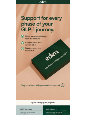 Eden - Already taking a GLP-1?