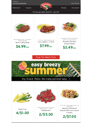 Hannaford Supermarkets - Carolyn, your weekly Hannaford flyer has arrived