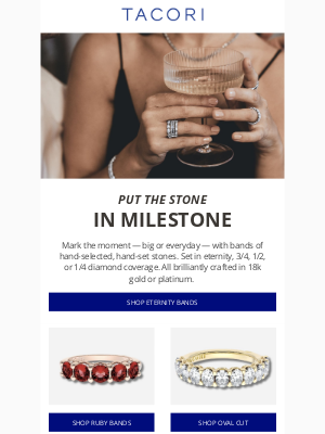 Tacori - Eternity Bands for Every Milestone