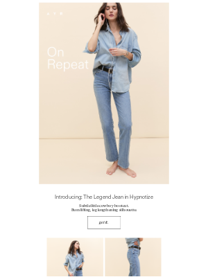 AYR - these. are. THE. JEANS.