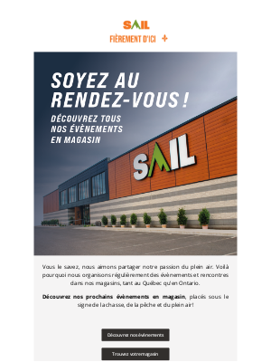SAIL (Canada) - Rencontrez Cyril Chauquet, Born to Hunt et + 🤝