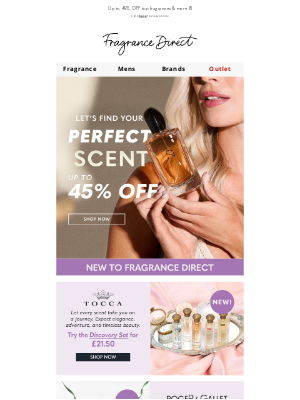 Fragrance Direct(United Kingdom) - Big Brands to Get You Spring-Ready