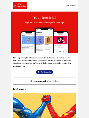 The Economist - Free trial: get full access to The Economist