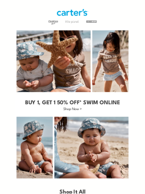 Skip Hop - Buy 1 get 1 50% OFF SWIM RIGHT NOW 💦💦 (online only)