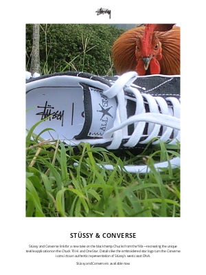 Stussy - Stüssy & Converse