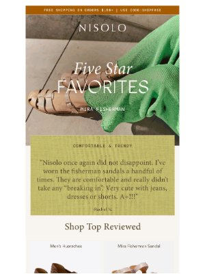 Nisolo - Five Star Favorites