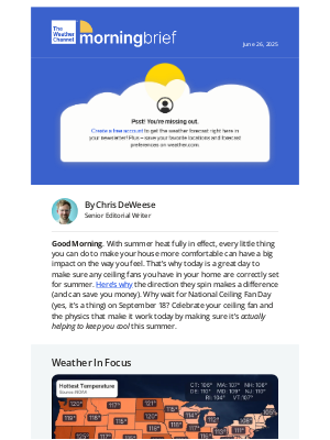 The Weather Channel - One Direction