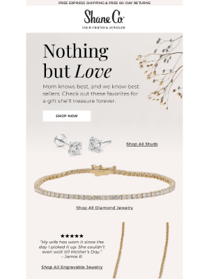 Shane Co. - All the Mother’s Day best sellers you need