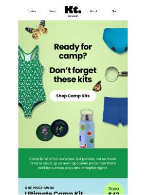 Knixteen - Calling all campers 📣⛺ Are you packed for summer?