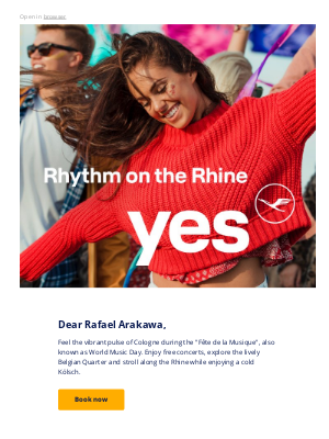 Lufthansa - Fête de la Musique: a beat through Europe’s streets