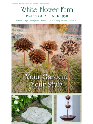 White Flower Farm - Favorite Finds for Gardens & Gardeners