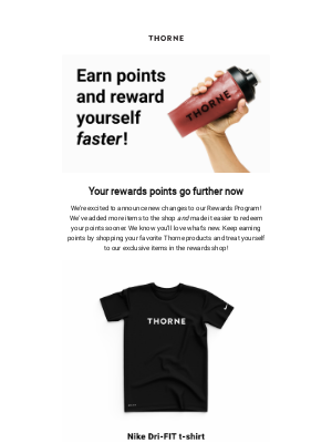 Thorne - Reward yourself faster with Thorne