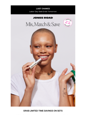 Jones Road Beauty - Up to 30% Off Custom Sets ENDS TOMORROW