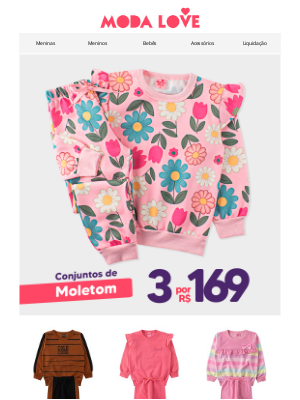 Modalove (Brazil) - ❄️ O Frio Está Chegando! Garanta Conforto e Estilo para os Pequenos no Inverno! 😍