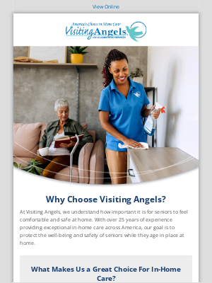 Visiting Angels - What Makes Visiting Angels Different?